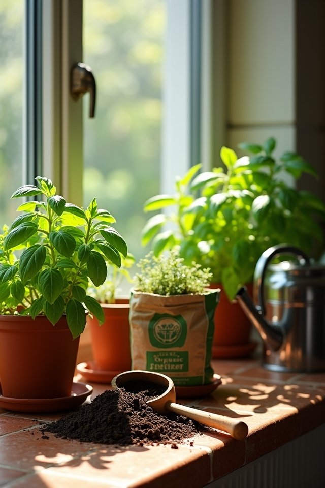 organic fertilizer for herbs