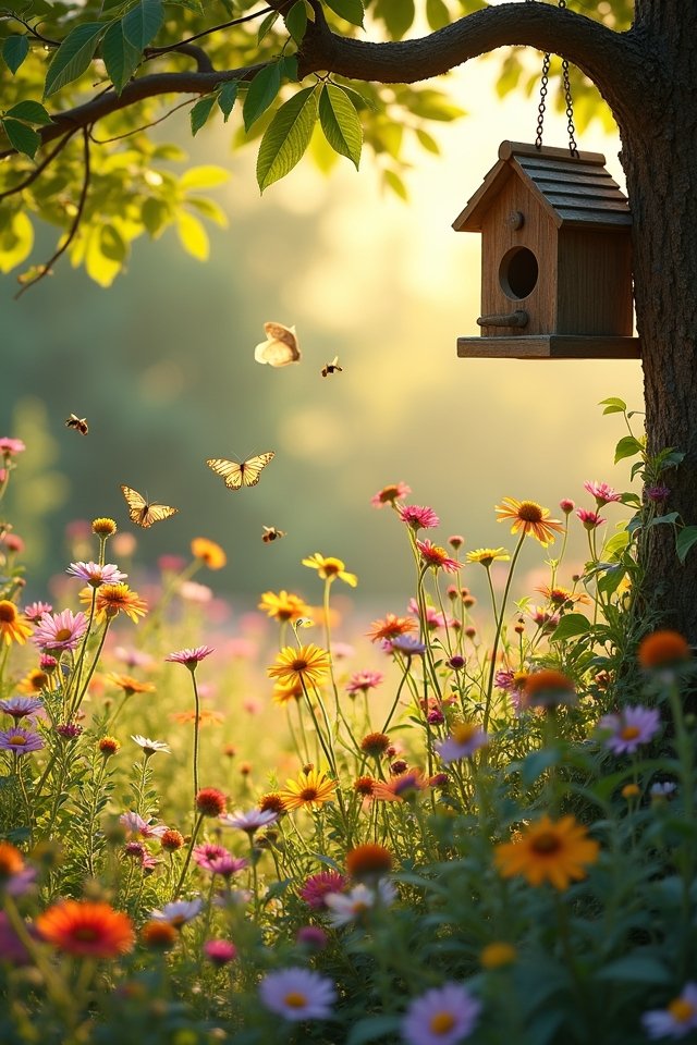 organic gardening for pollinators