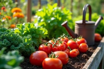 organic gardening throughout year