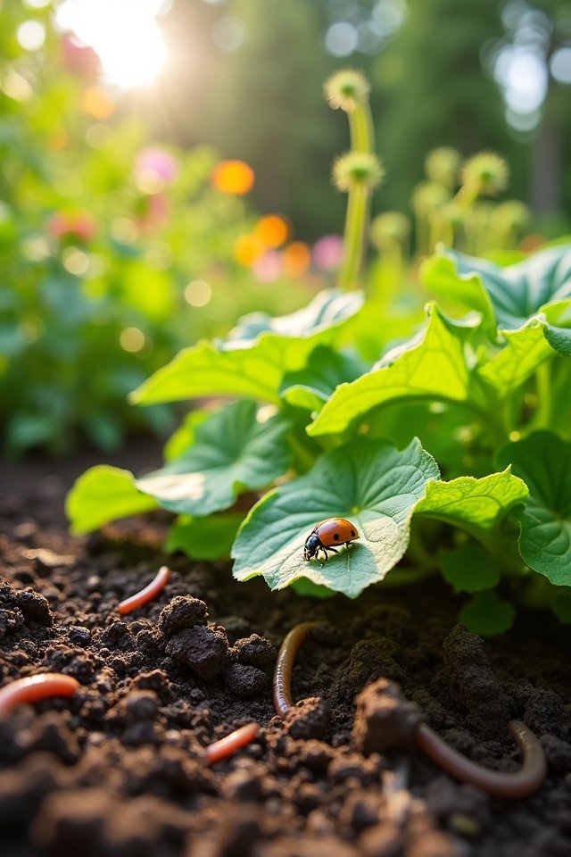 organic mulch enriches gardens