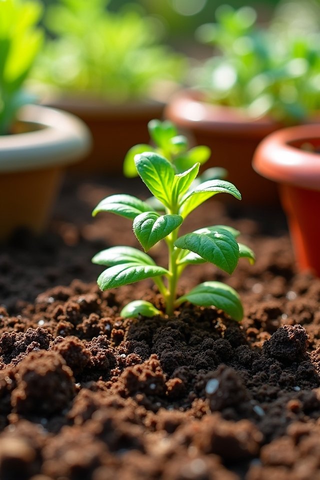 organic soil boosts growth