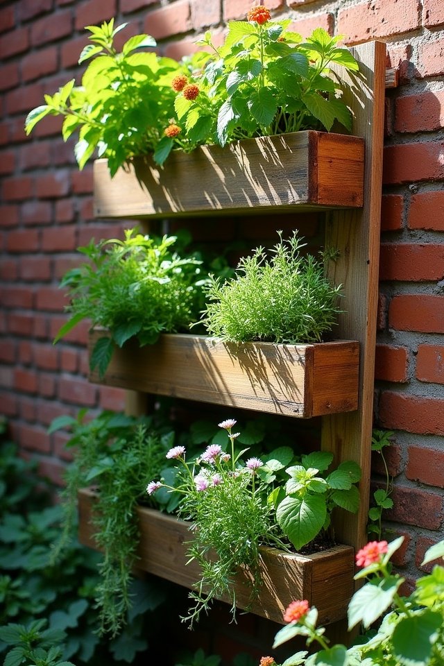 pallet vertical garden transformation
