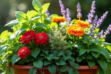 patio container gardening plants