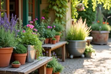 patio container gardening tips