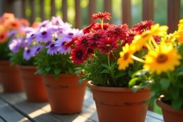 perennial flowers container care