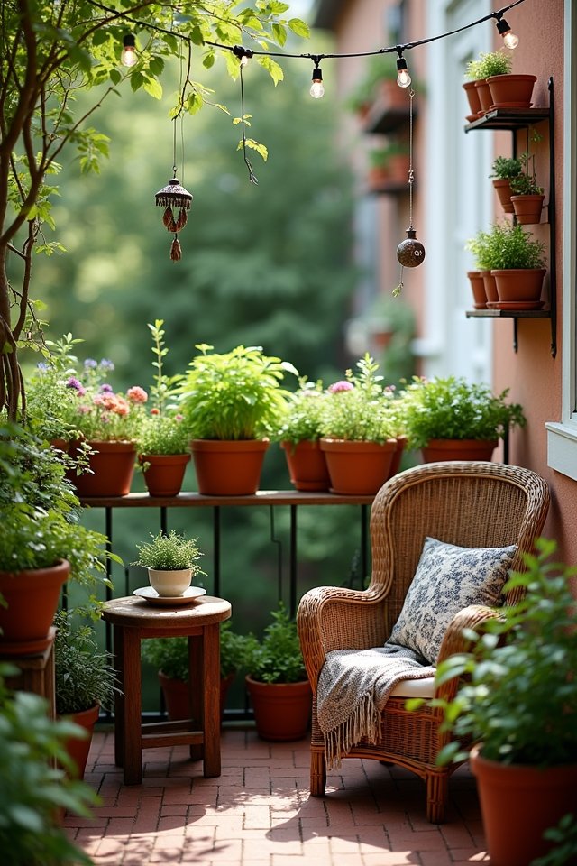 personalized balcony garden decor