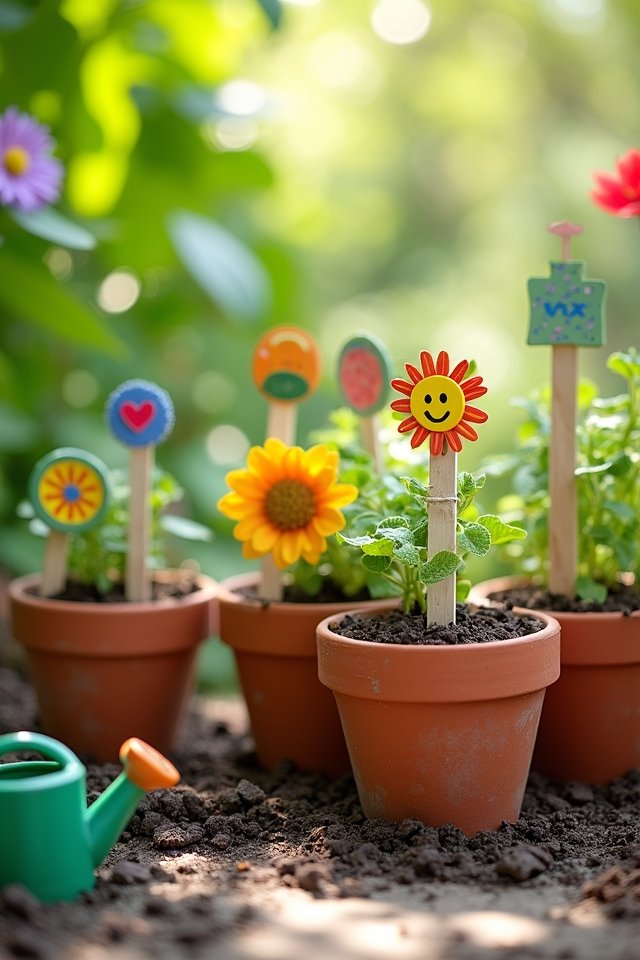 personalized plant label creativity