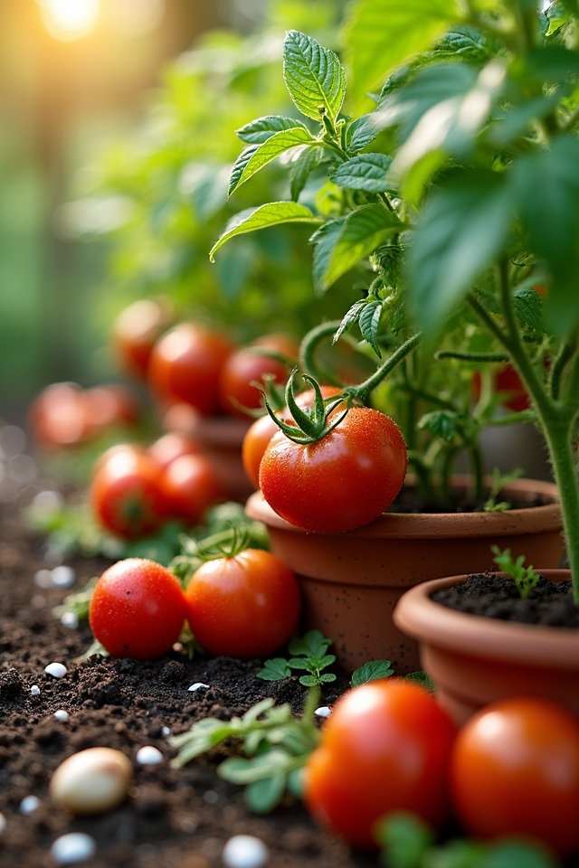 pest management for container tomatoes