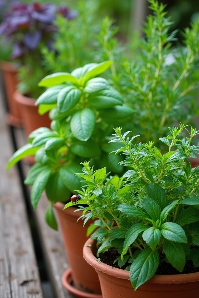 pest management in container gardens