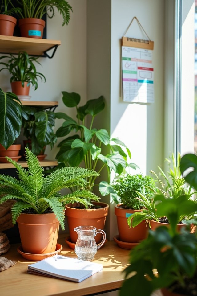 plant care schedule essentials