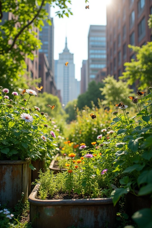 pollinator gardens enhance biodiversity