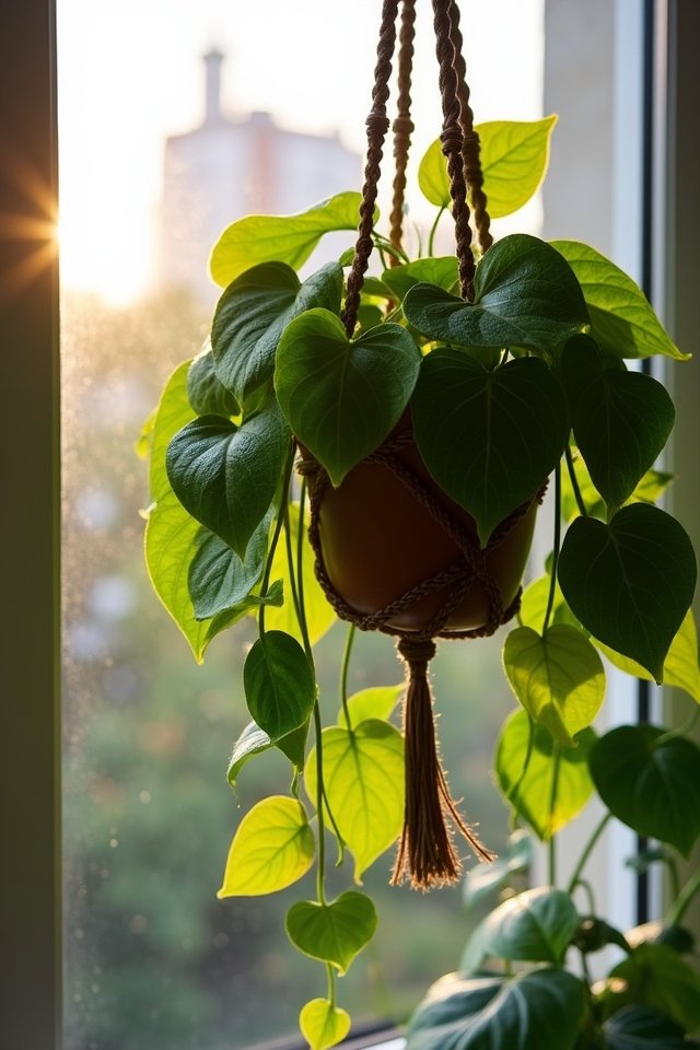 pothos low maintenance indoor greenery