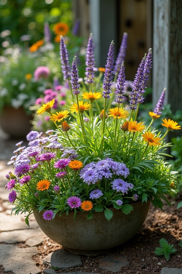 potted perennial garden beauty