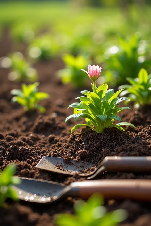 prepare garden beds early