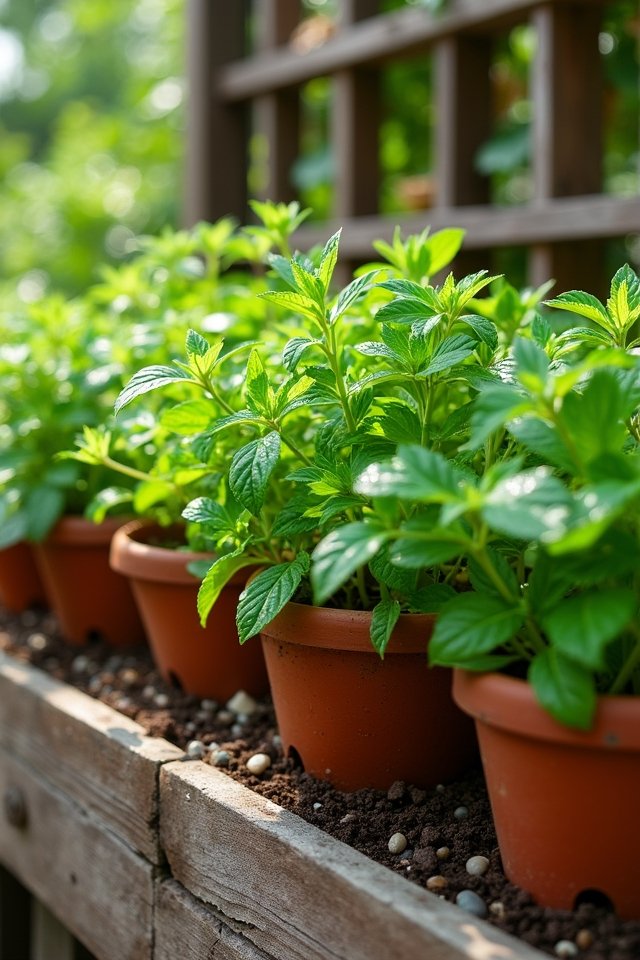 proper drainage for herbs