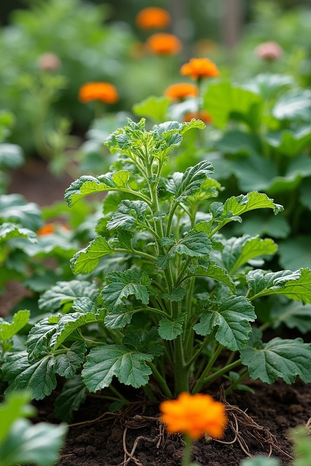 proper garden bed spacing