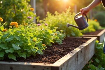 raised bed garden care