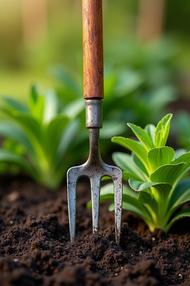 resilient gardening forks aerate soil