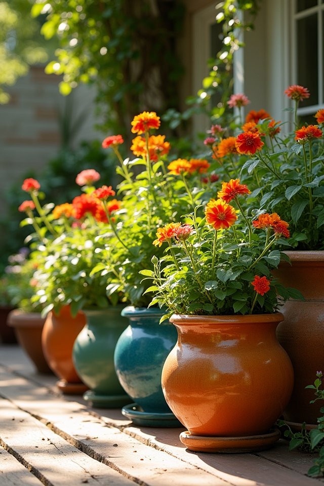 right containers for gardening