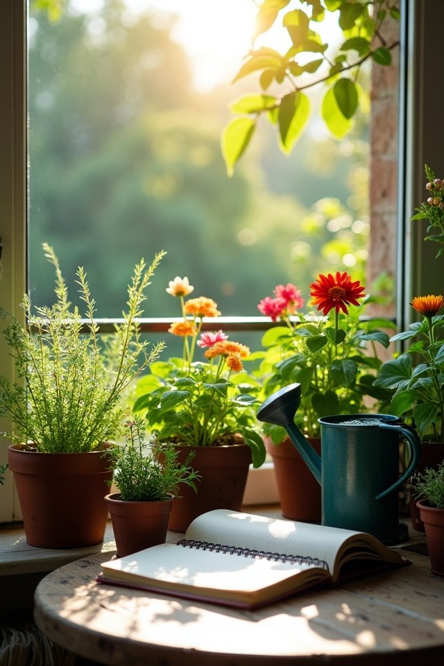 seasonal balcony garden care