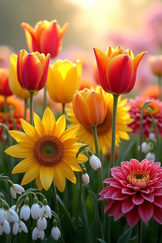 seasonal blooms bring joy
