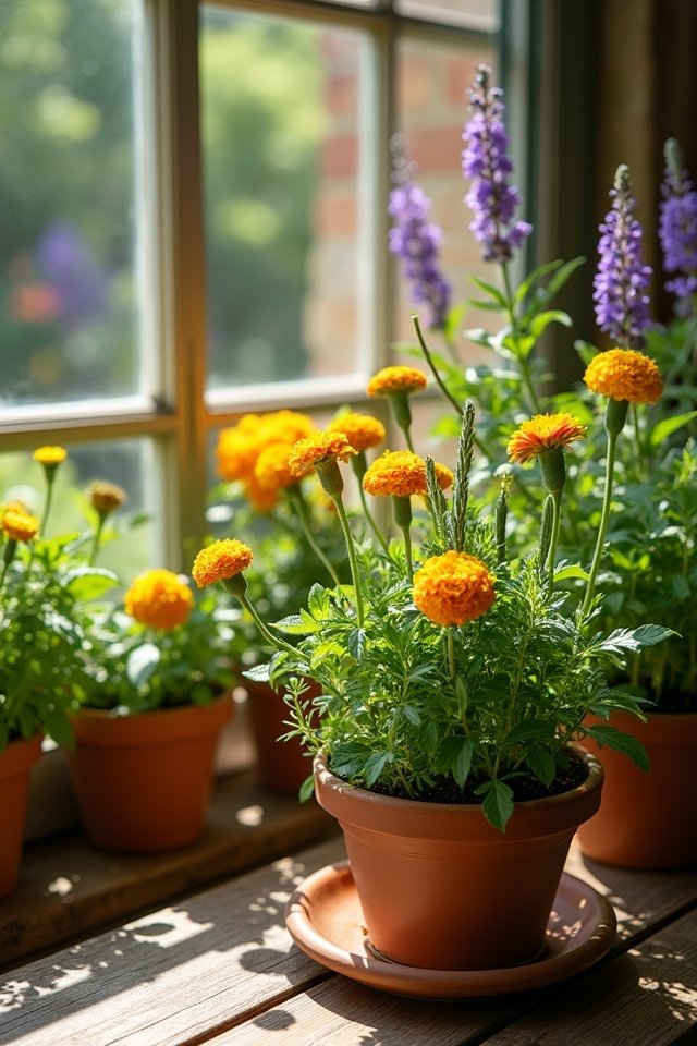 seasonal blooms enhance aesthetics