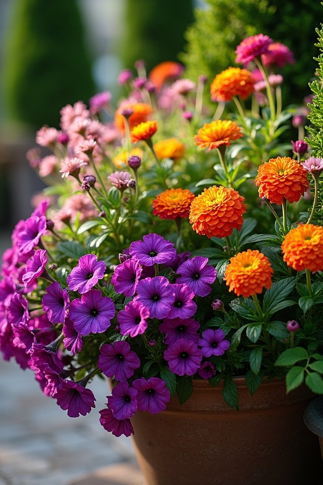 seasonal container garden makeover