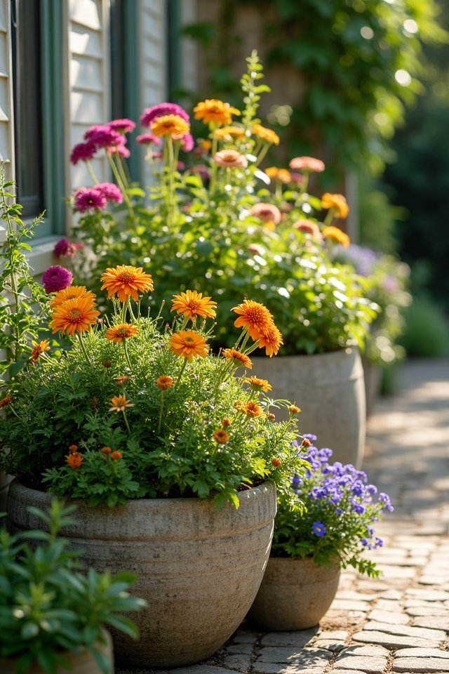 seasonal container garden rotations