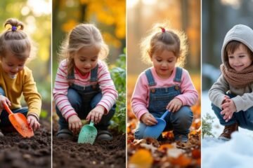 seasonal gardening tasks for kids