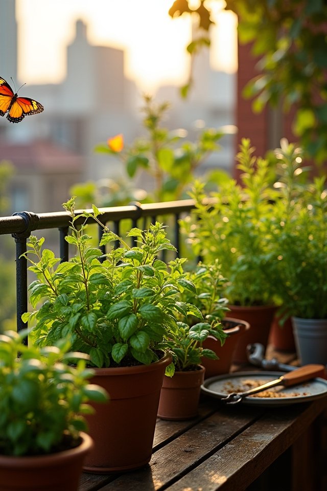 seasonal herb garden care
