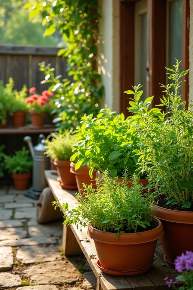 seasonal herb garden rotation