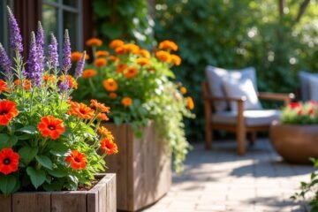 seasonal patio container gardening