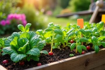 seasonal planting in beds