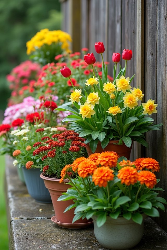 seasonal themed container displays