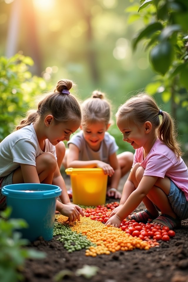 seed sorting adventure fun