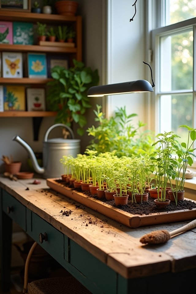 seed starting station essentials