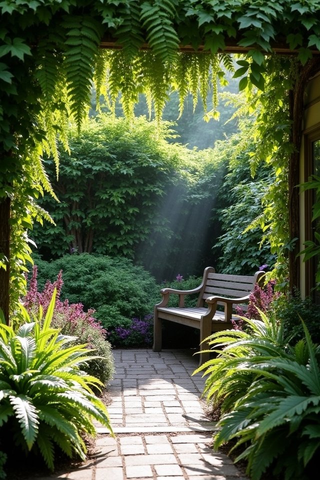 shade loving herbs and vegetables