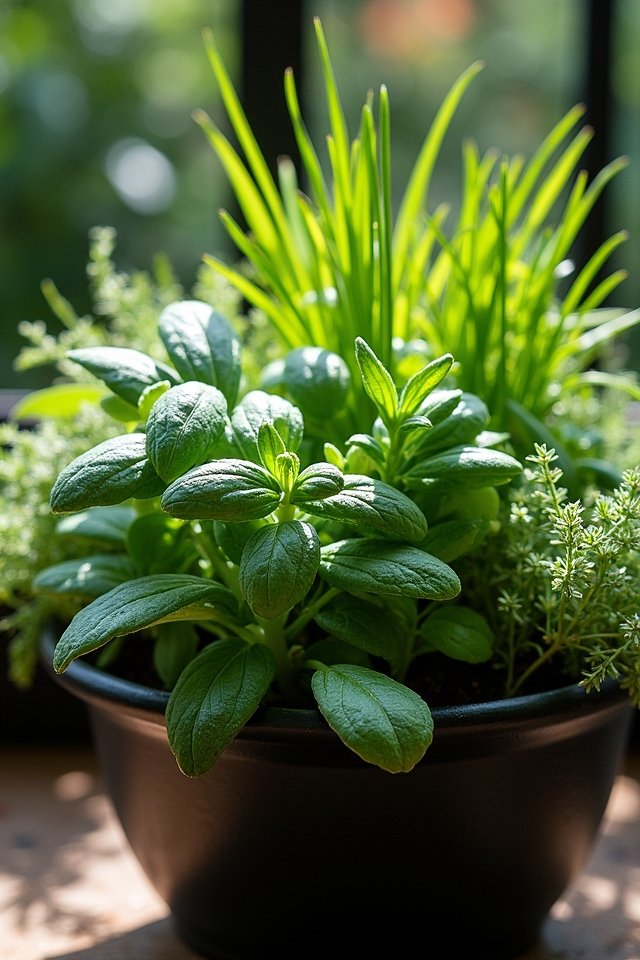 shade tolerant herb gardening