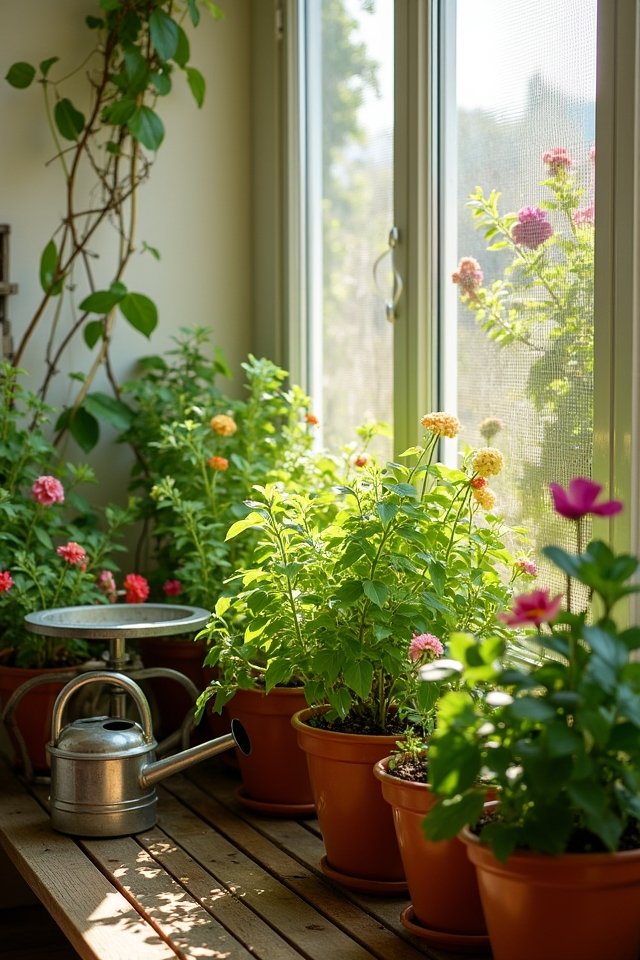 shield plants from elements