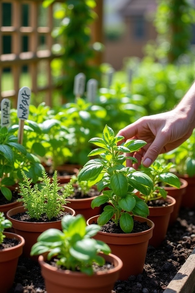 small garden planting techniques