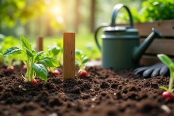 small garden seasonal planting