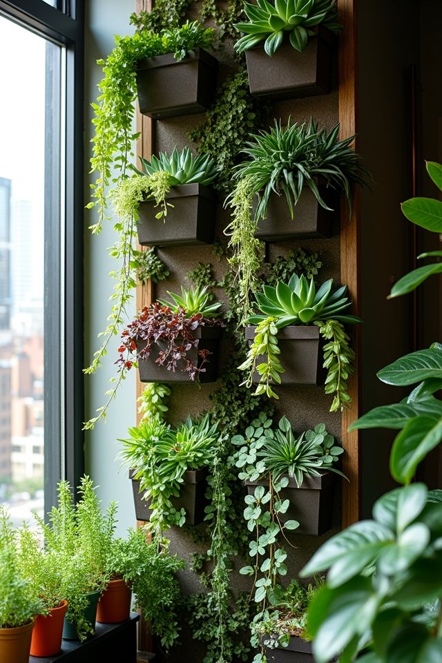 small space plant selection