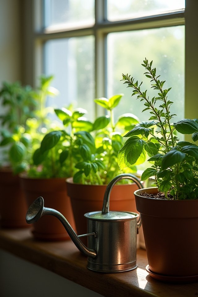 smart watering for herbs
