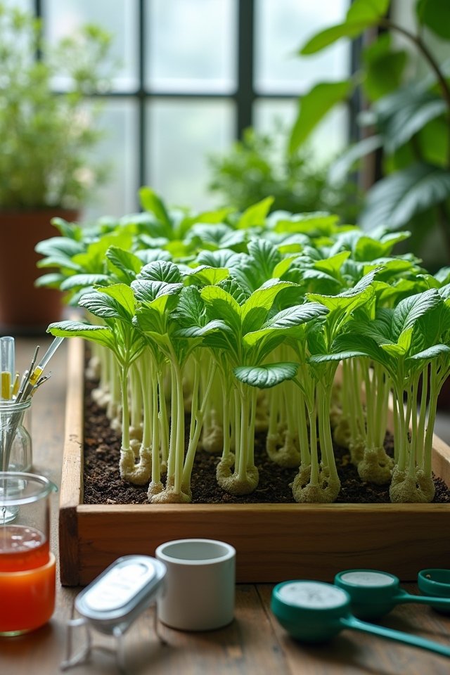 soil less plant cultivation method