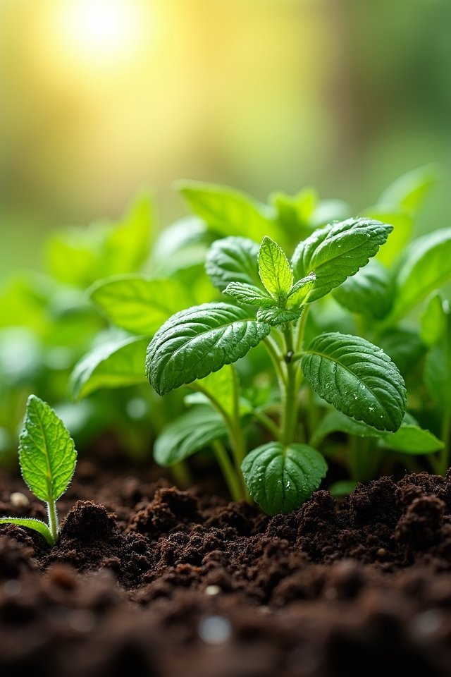 soil quality enhances plant growth