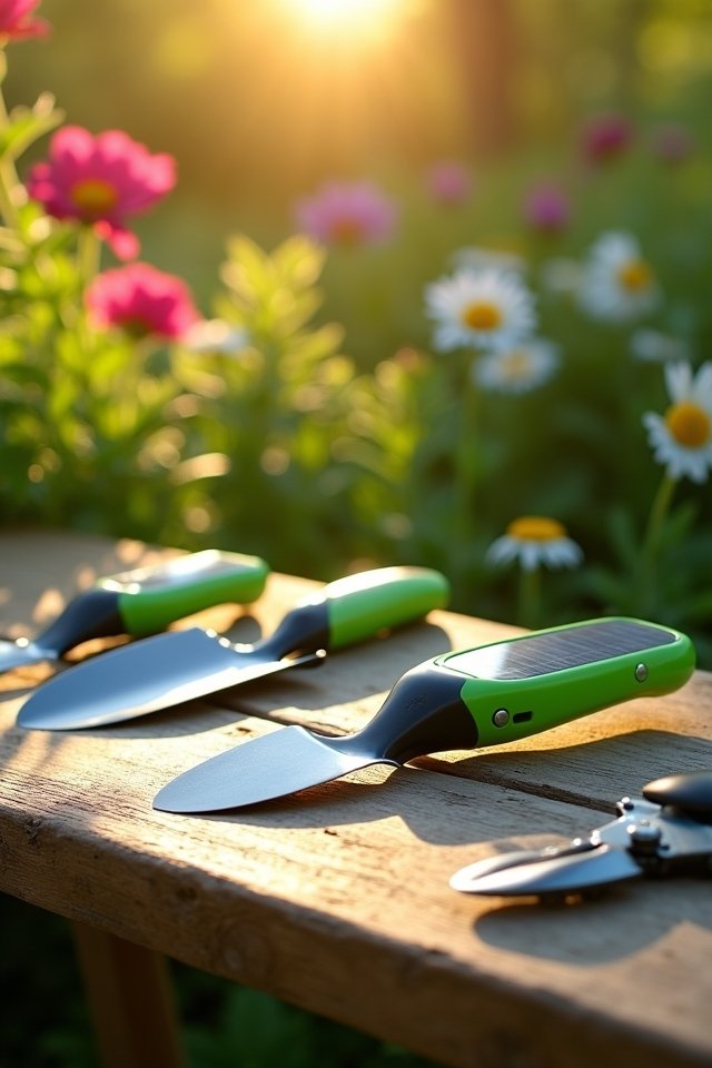 solar powered gardening tools