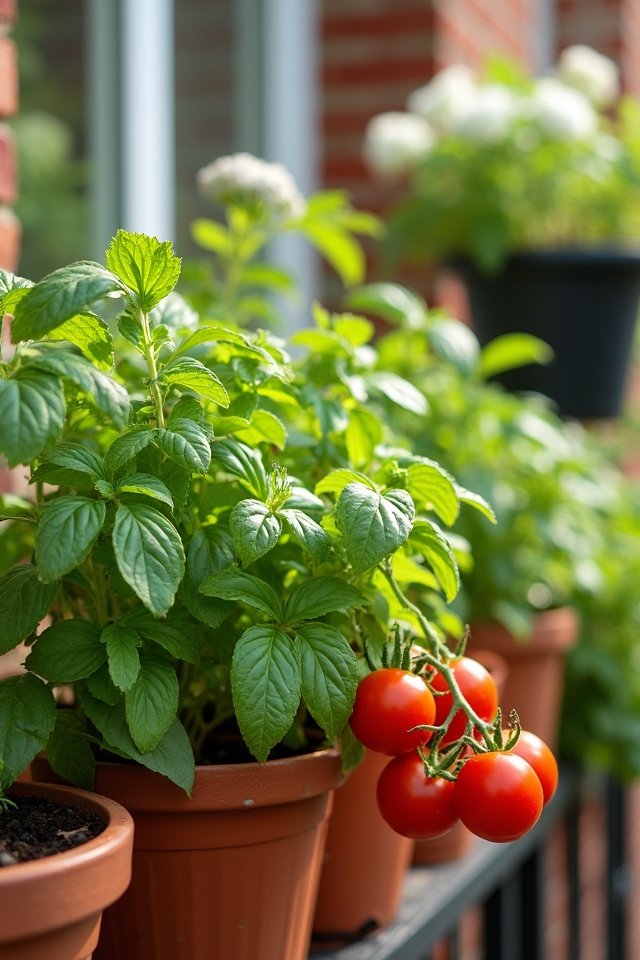 space efficient container gardening tips