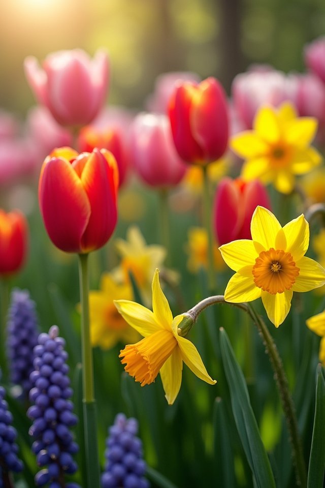 spring s vibrant floral display