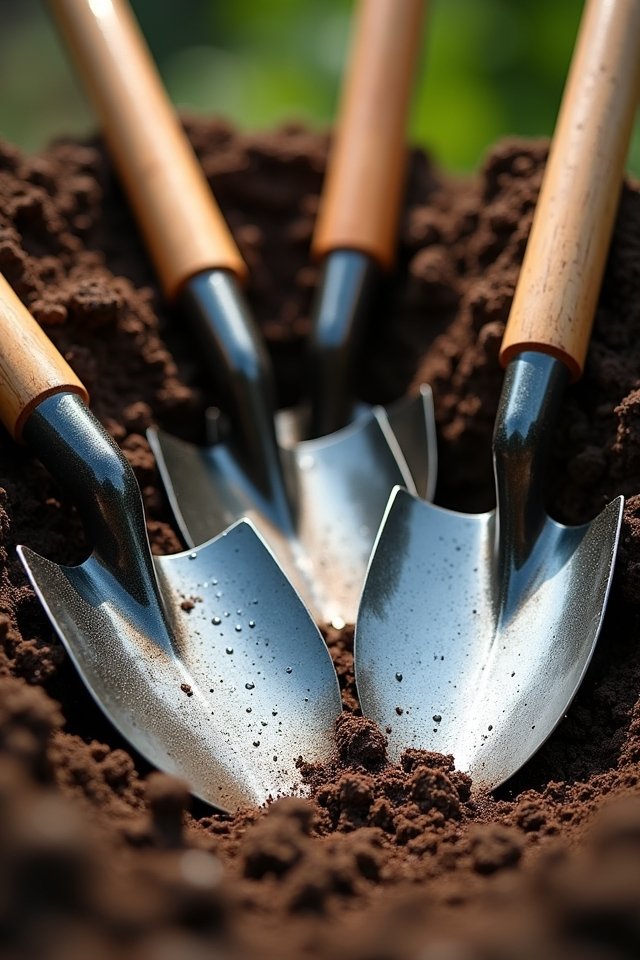 sturdy shovels for gardening