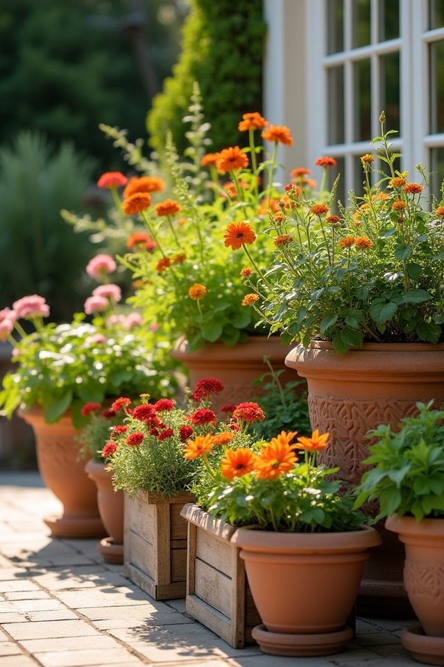 stylish containers for plants